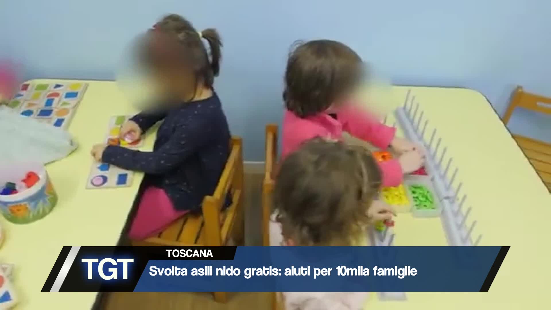 Toscana, asili nido gratis per 10 mila famiglie Thumbnail