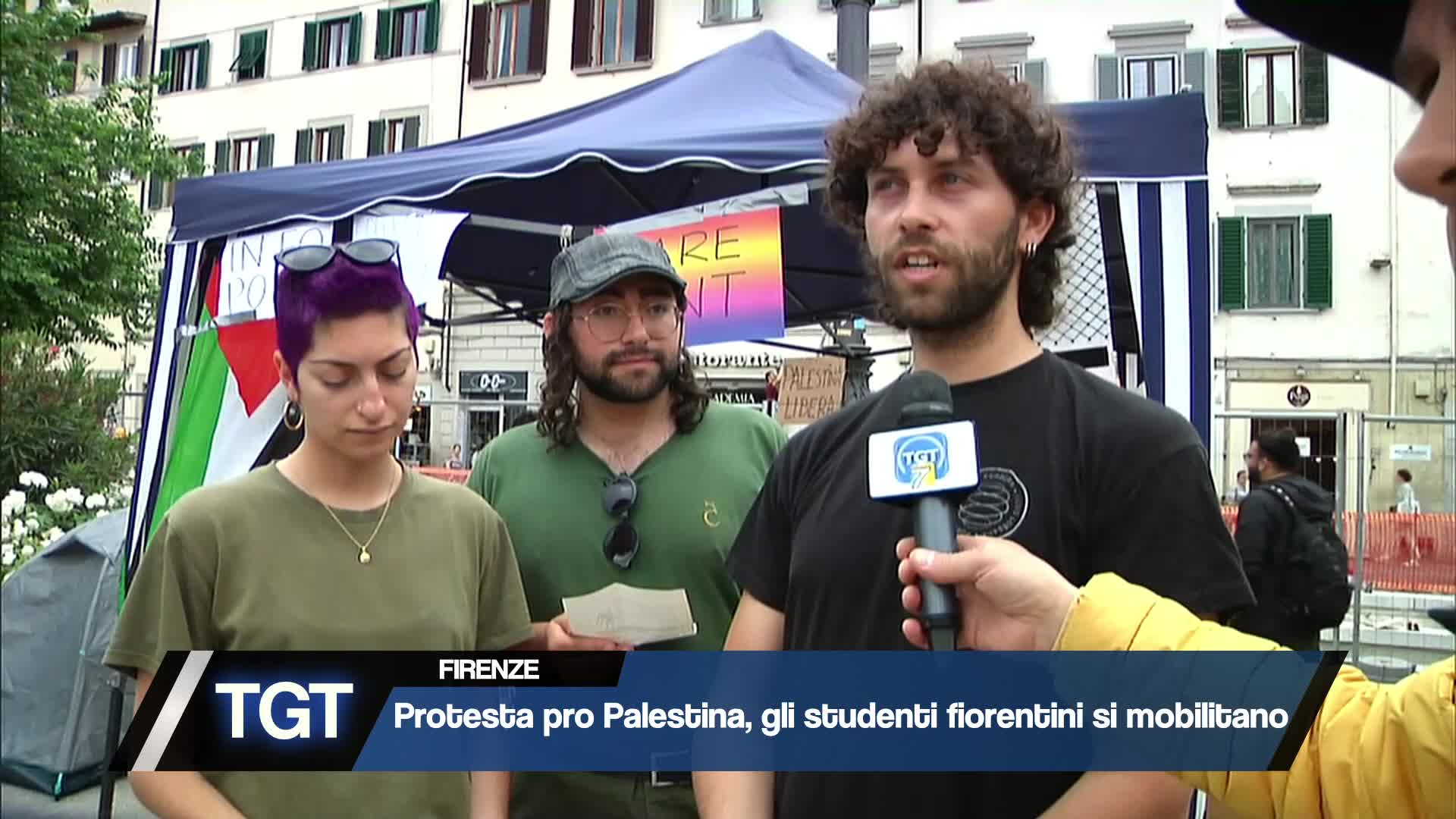 Firenze - Le tende pro Palestna Thumbnail