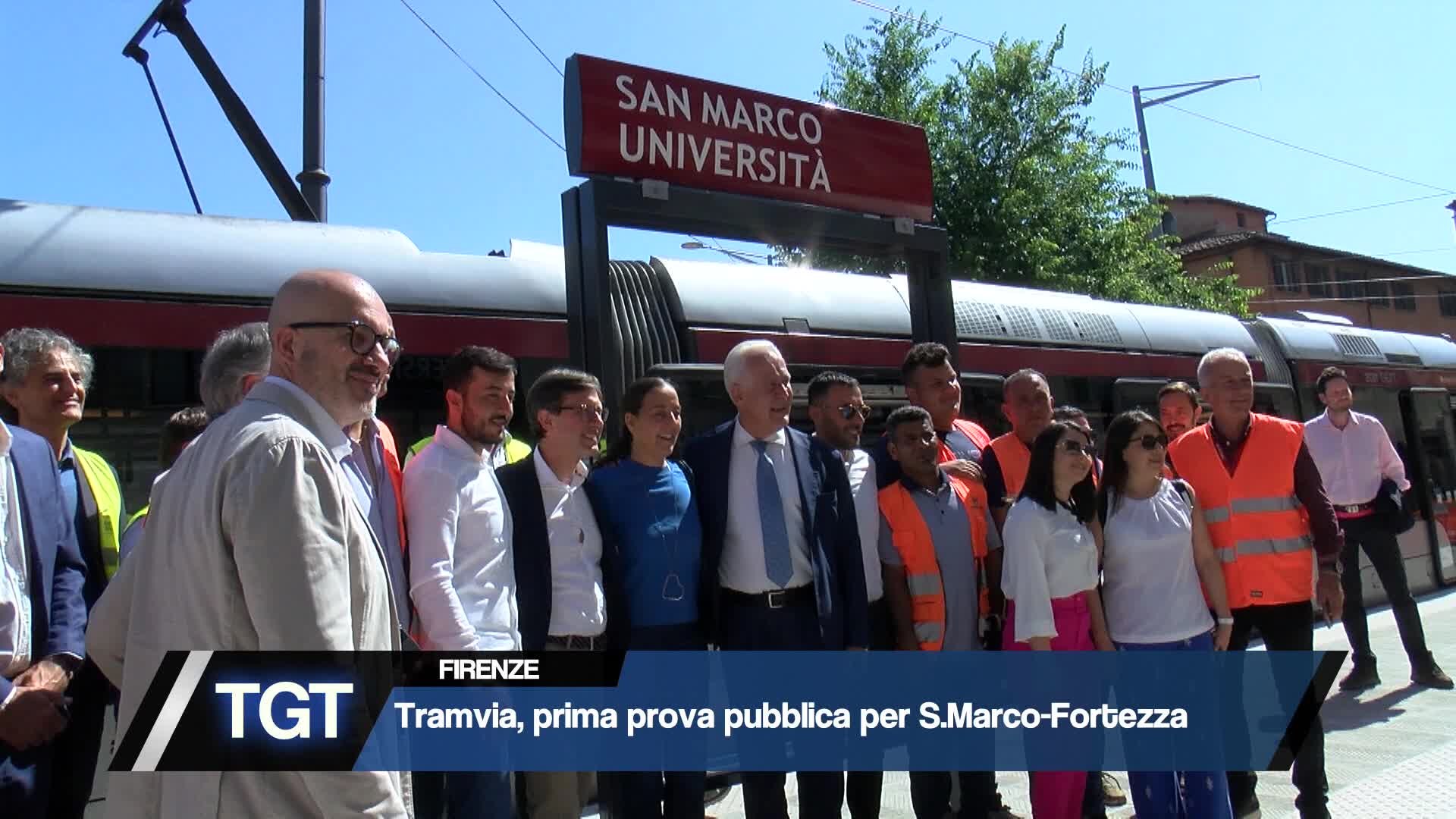 Firenze - Tramvia in centro, le prove Thumbnail