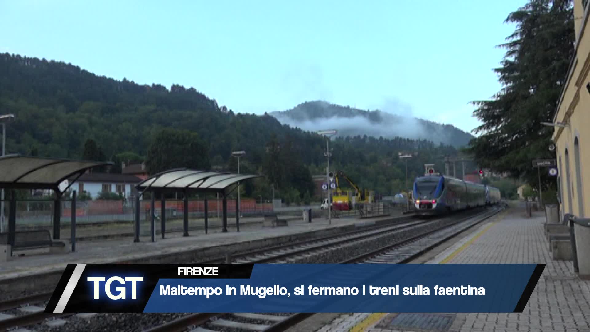 Mugello - Il maltempo ferma i treni Thumbnail