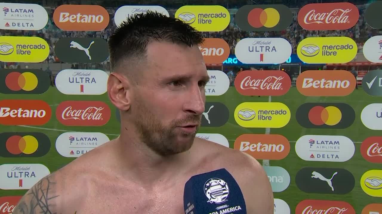 ARGENTINA, MESSI: "VOGLIAMO VINCERE LA COPPA" Thumbnail
