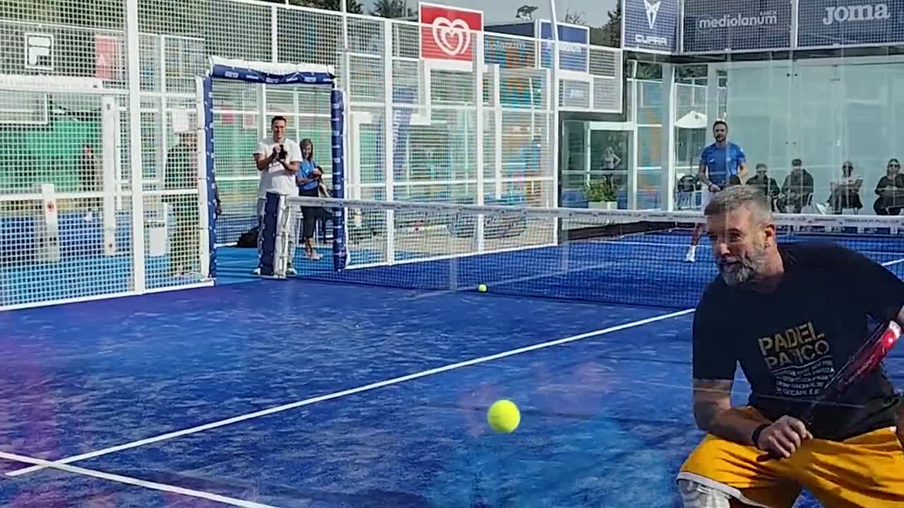 DERBY DEL PADEL, SPETTACOLO A ROMA Thumbnail
