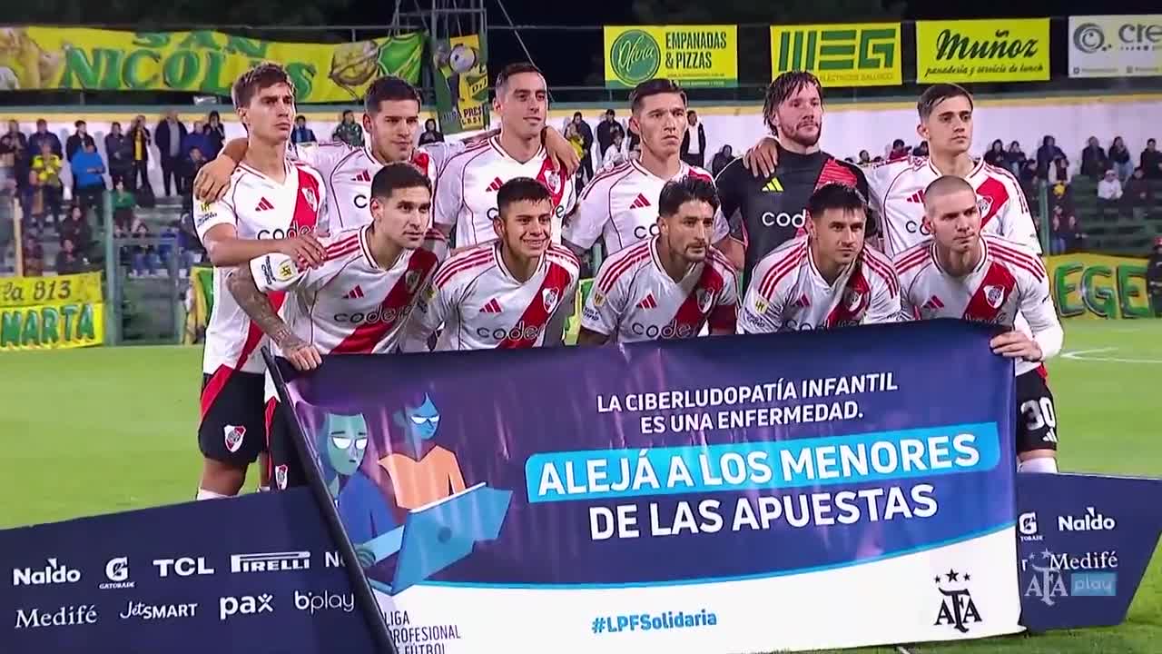 ARGENTINA, DEFENSA Y JUSTICIA-RIVER PLATE 0-0 Thumbnail