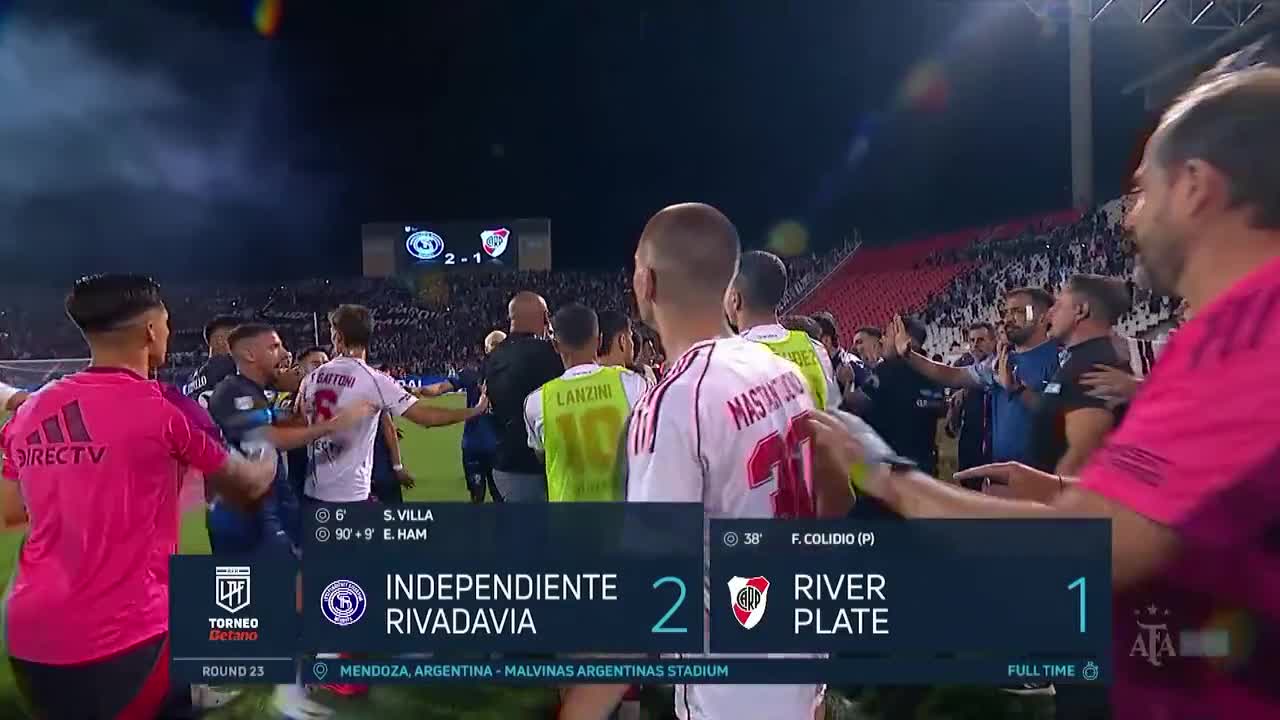 IND.RIVADAVIA-RIVER PLATE, LA RISSA POST-GARA Thumbnail