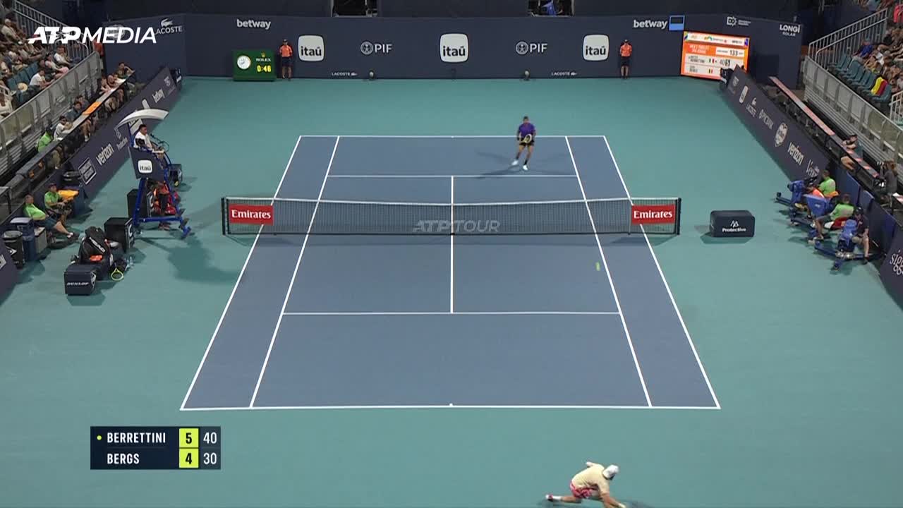 ATP MIAMI, UN ALTRO AZZURRO AGLI OTTAVI Thumbnail