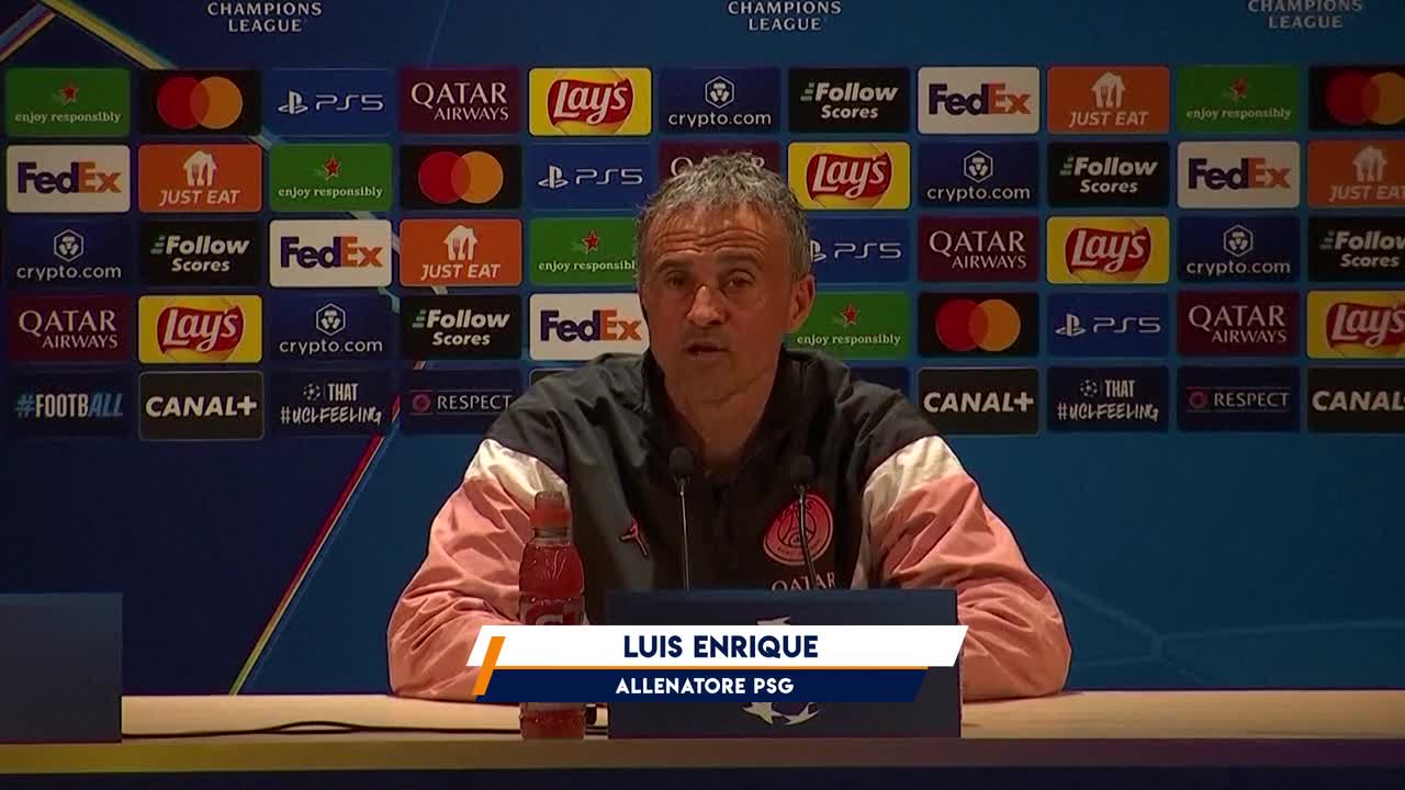 PSG, LUIS ENRIQUE: "NESSUNA FAVORITA" Thumbnail