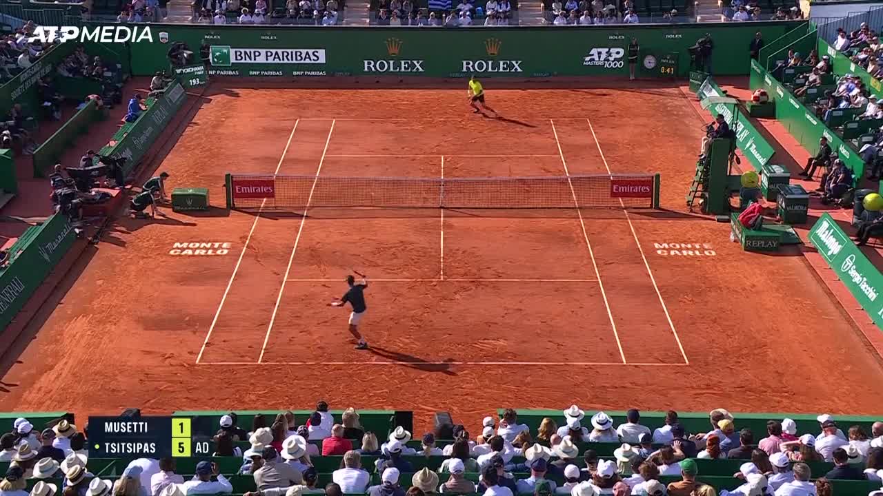 ATP MONTE-CARLO, MUSETTI IN SEMIFINALE Thumbnail