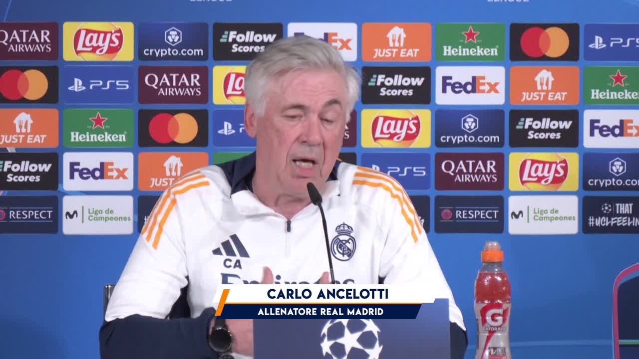 REAL, ANCELOTTI: "ARSENAL? DOBBIAMO DARE TUTTO" Thumbnail