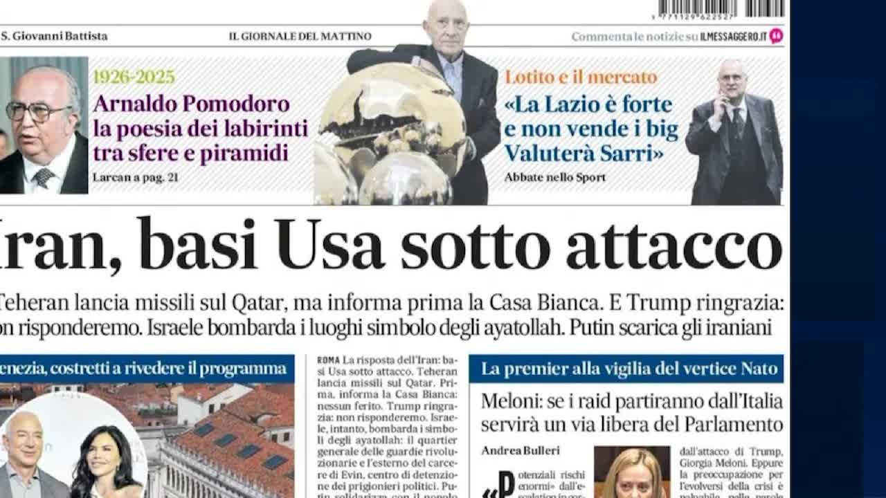 SI LIVE 24 – RASSEGNA STAMPA 23/06/25 Thumbnail