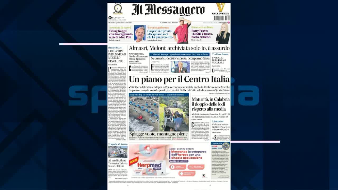 SI LIVE 24 – RASSEGNA STAMPA 04/08/25 Thumbnail