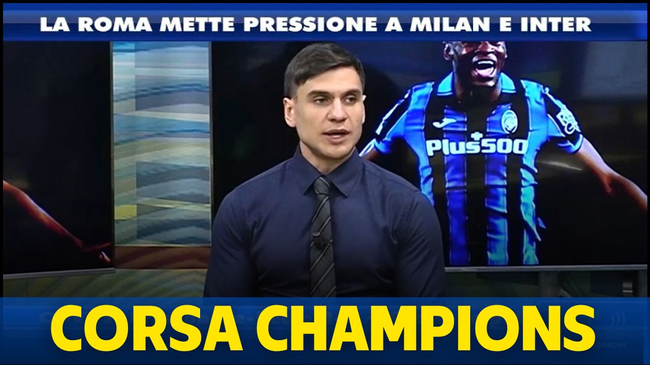 CORSA CHAMPIONS NEL VIVO: LA ROMA VINCE E METTE PRESSIONE A MILAN E INTER Thumbnail