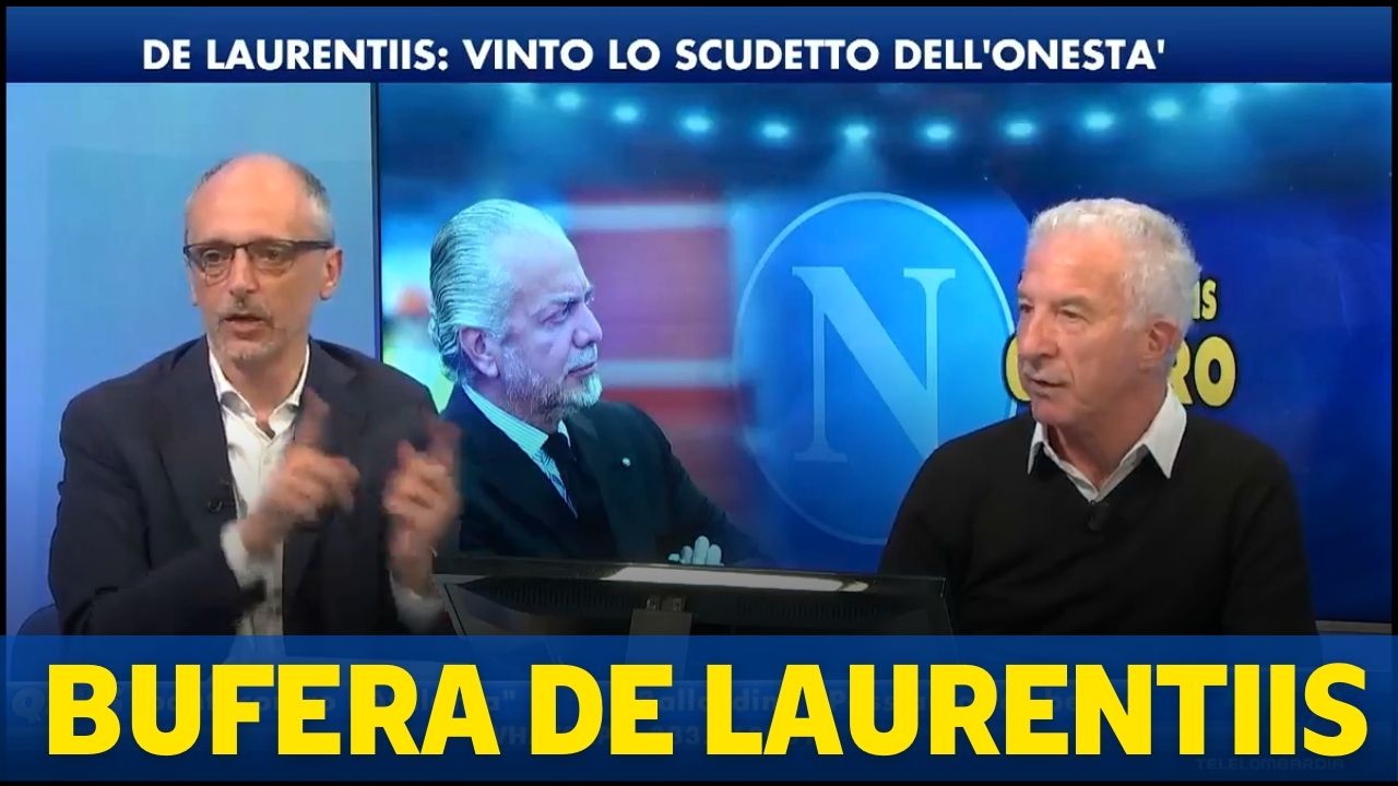 DE LAURENTIIS: "VINTO LO SCUDETTO DELL