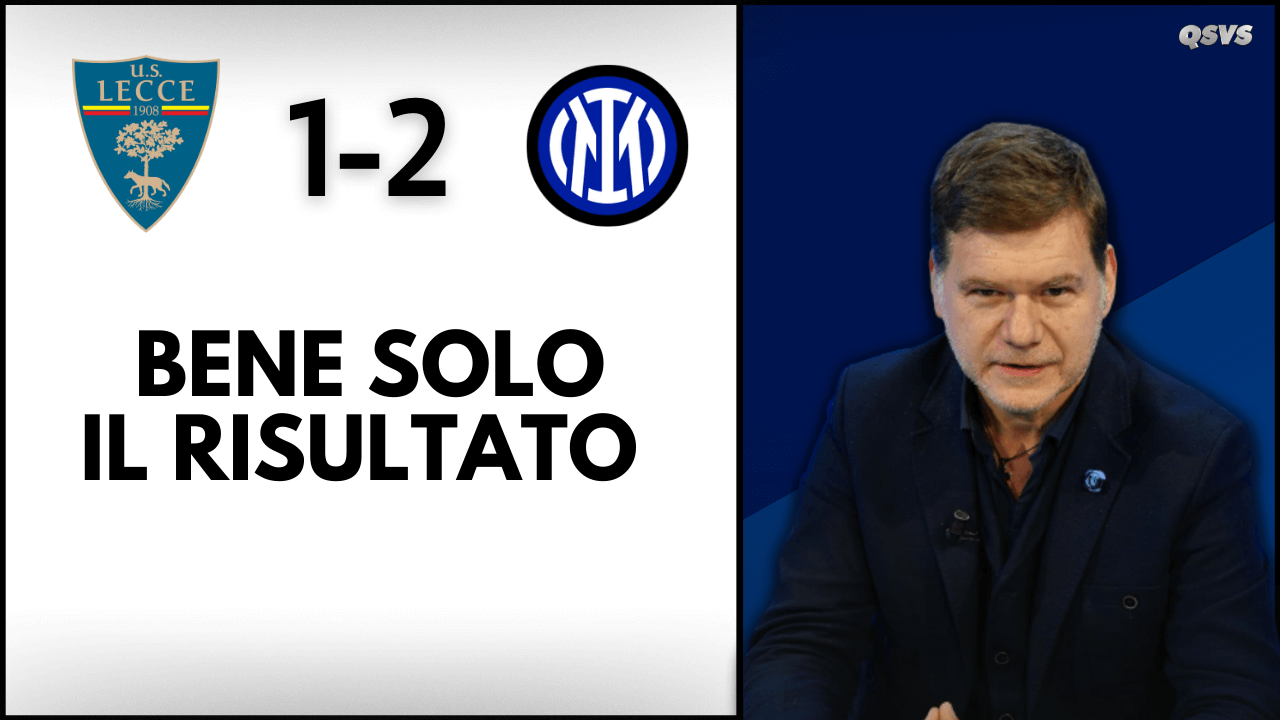 LECCE INTER 1-2: DUMFRIES LA RISOLVE ALL