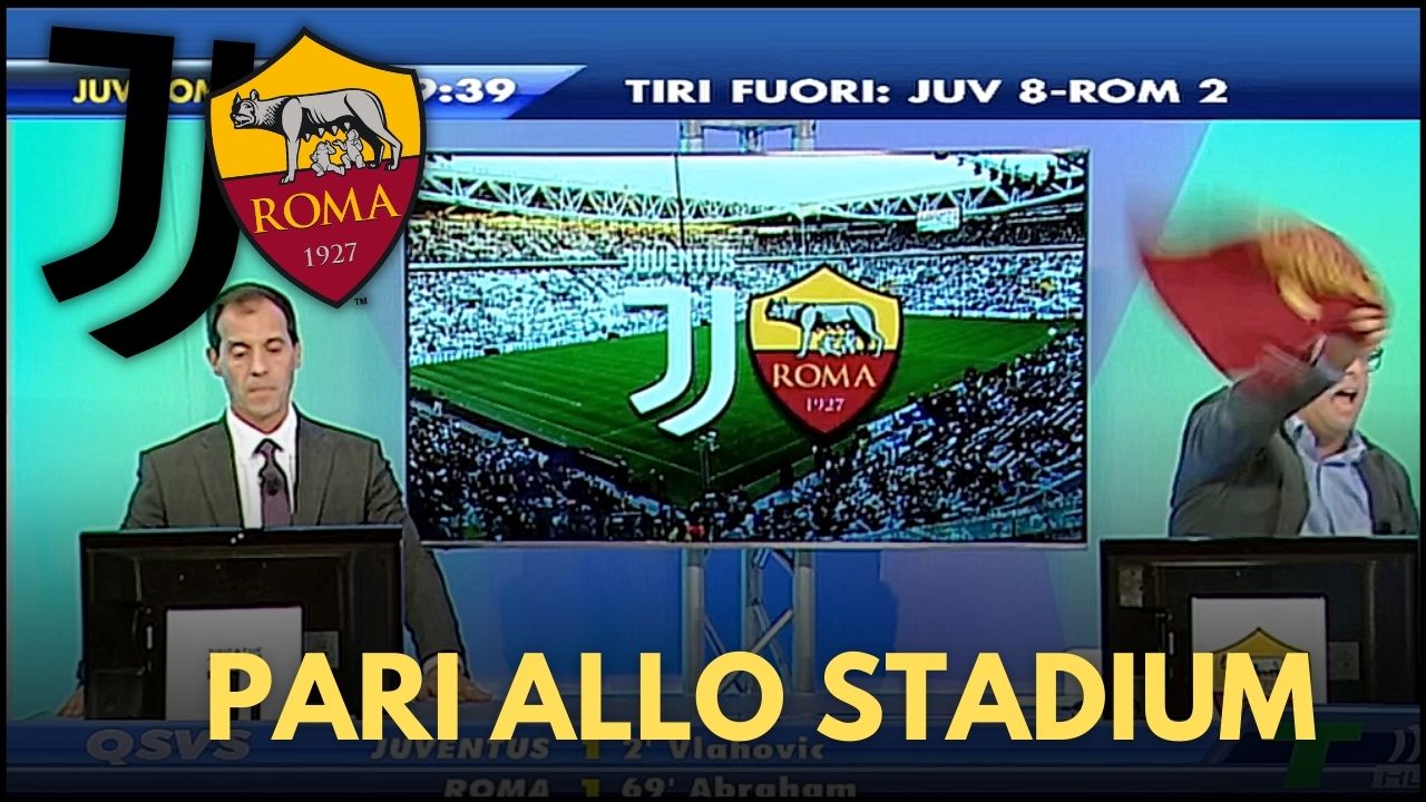 GOL DI JUVE ROMA 1-1: ABRAHAM RISPONDE ALLA PERLA SU PUNIZIONE DI VLAHOVIC! Thumbnail