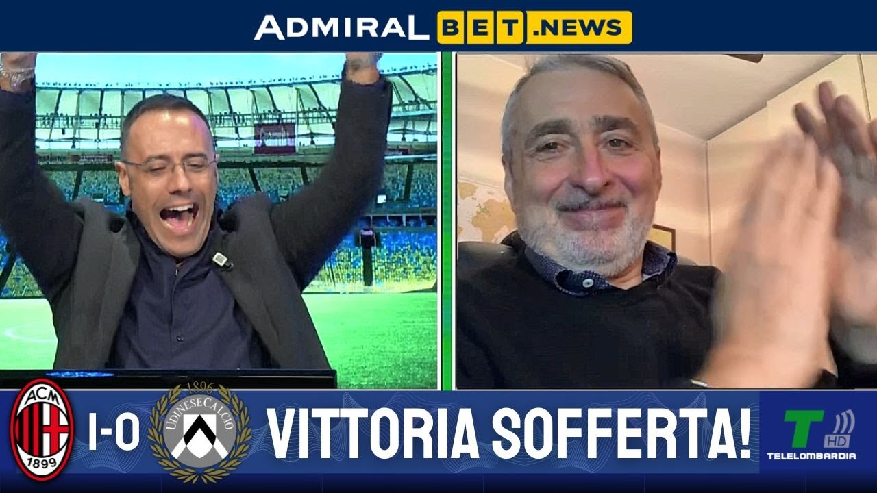 GOL DI MILAN UDINESE 1-0: I ROSSONERI VINCONO IN 10, BRIVIDO NEL FINALE PER IL PARI ANNULLATO! Thumbnail