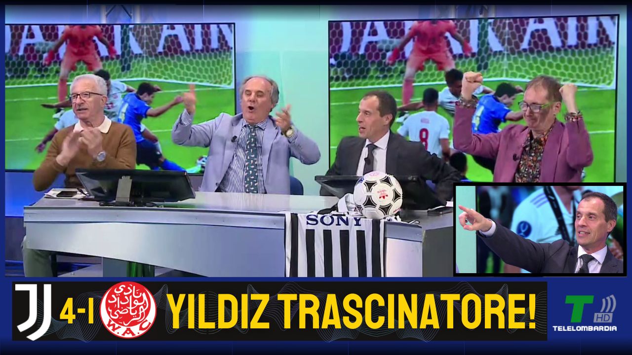 JUVE WYDAD 4-1: LA REAZIONE IN STUDIO ALLA SERATA MAGICA DI YILDIZ! Thumbnail