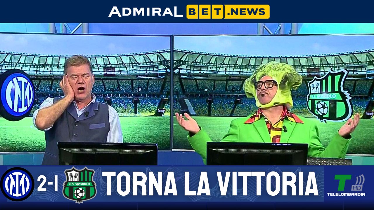 GOL DI INTER SASSUOLO 2-1: I NERAZZURRI TORNANO ALLA VITTORIA IN CAMPIONATO! Thumbnail