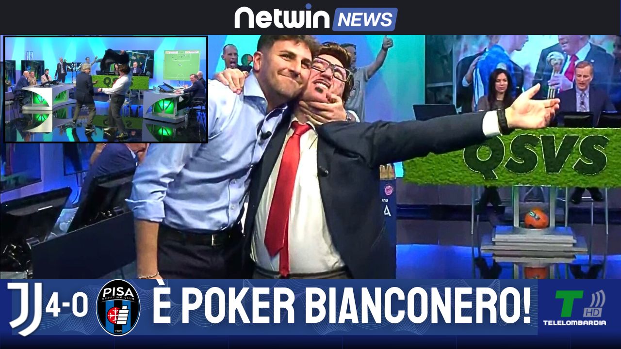 GOL DI JUVE PISA 4-0: I BIANCONERI TORNANO A VINCERE CON UN BEL POKER A TORINO! Thumbnail