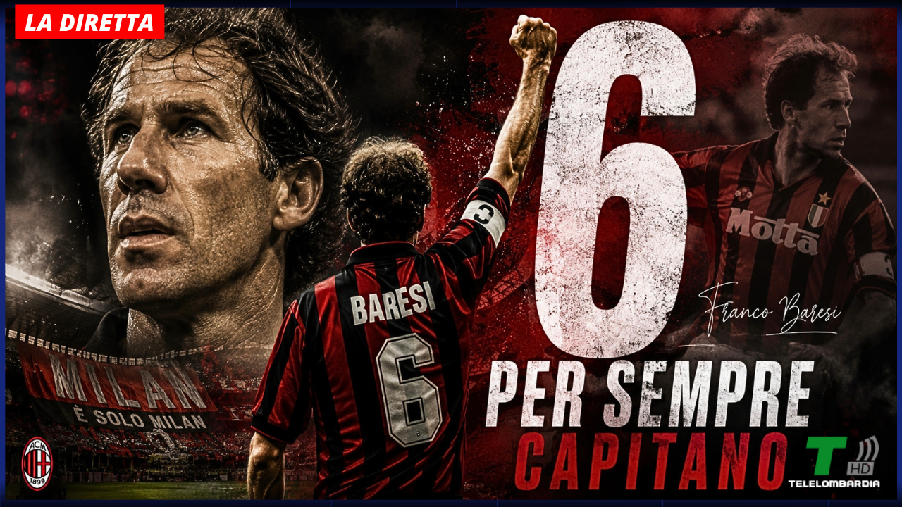 ADDIO FRANCO BARESI - LA DIRETTA INTEGRALE DI TELELOMBARDIA Thumbnail