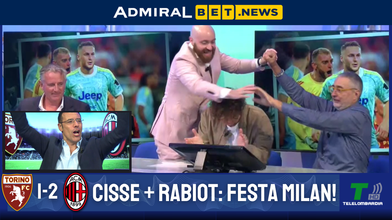 GOL DI TORINO MILAN 1-2: FESTA DEI ROSSONERI IN STUDIO PER LA PRIMA DI AMORIM Thumbnail